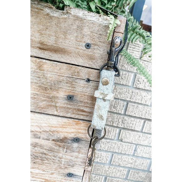 Myra Bag Accessories Nwt Myra Bag Gold Foil Cowhide Key Fob Poshmark